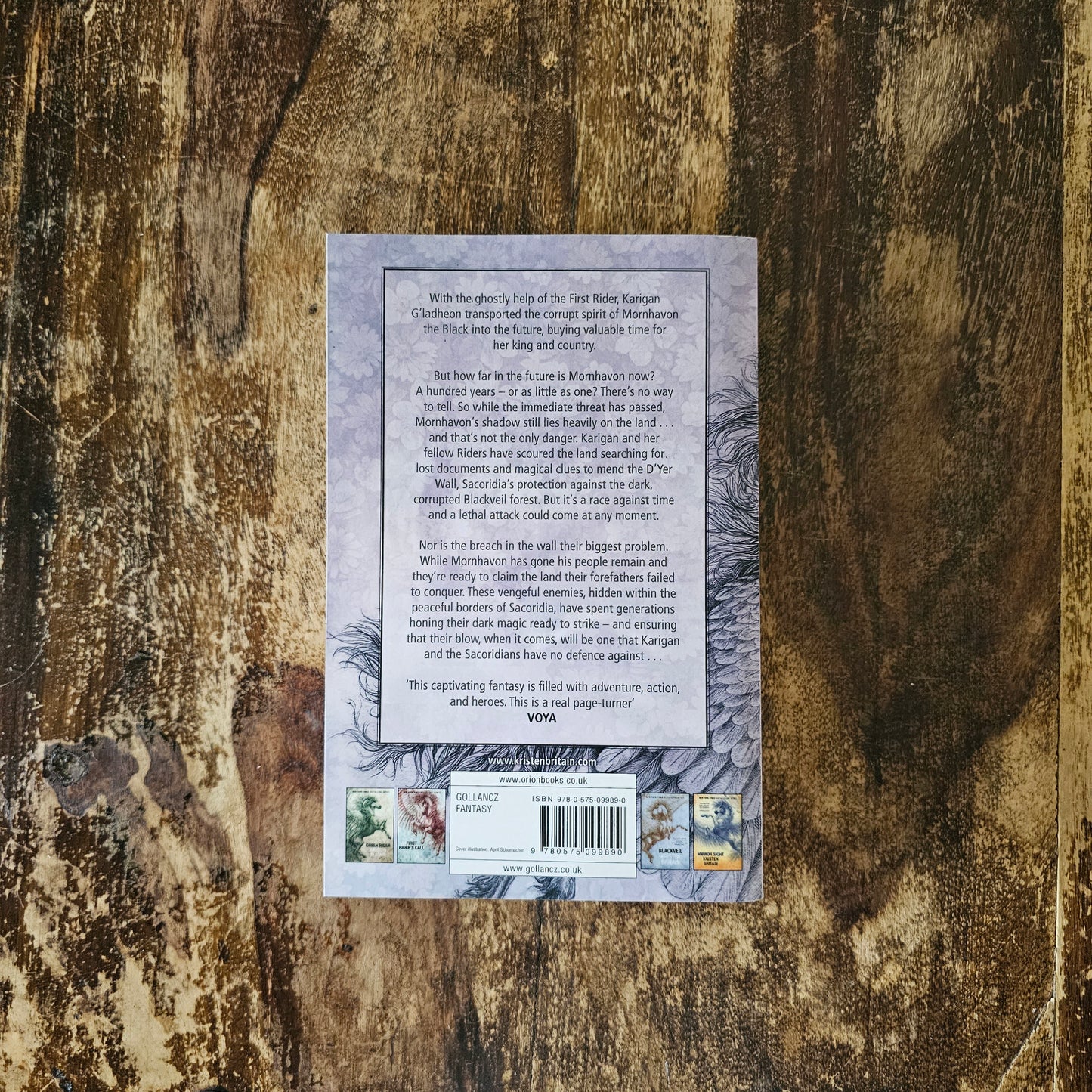 Green Rider series (UK edition)