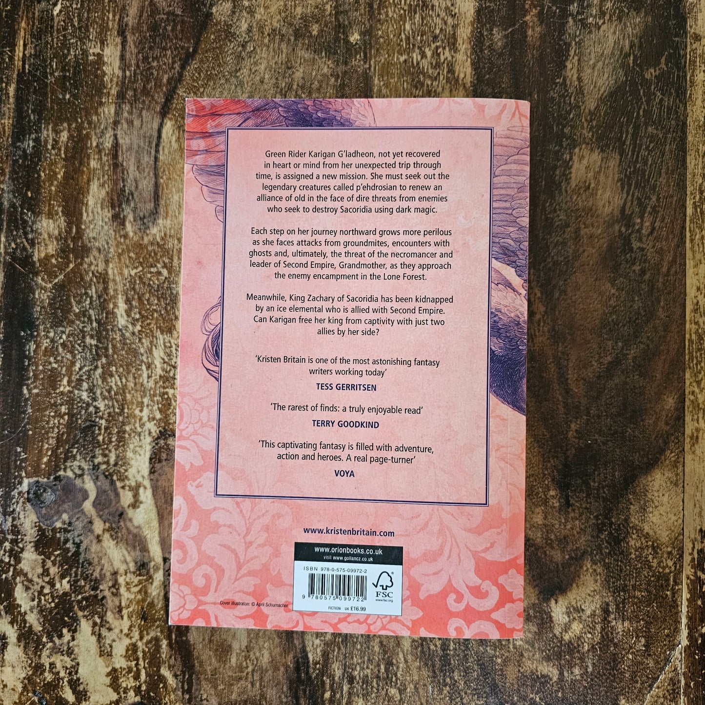 Green Rider series (UK edition)