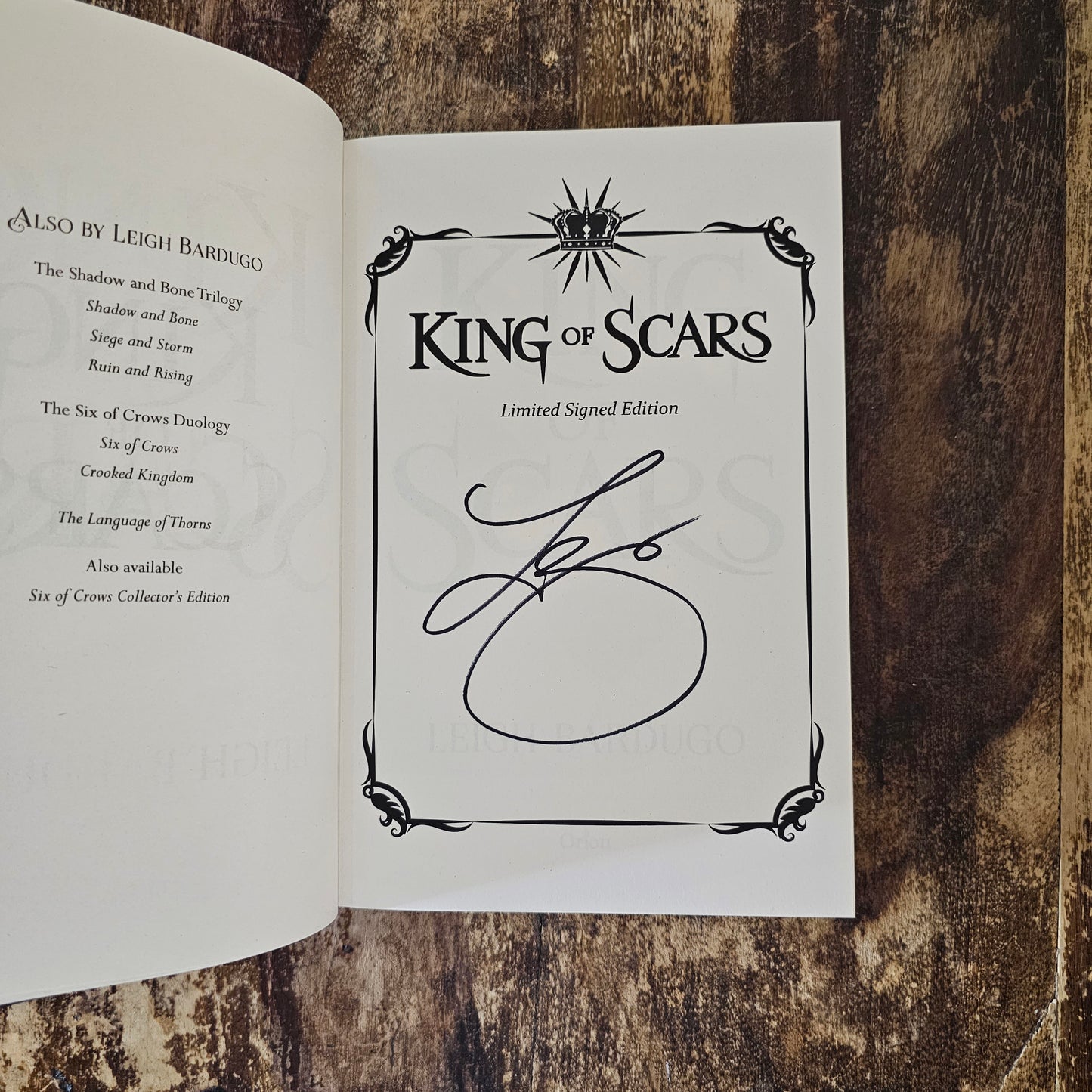 King of Scars