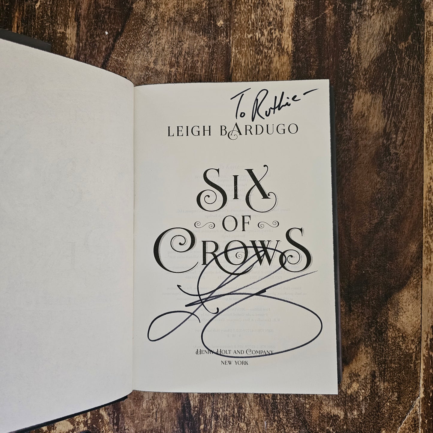 Six of Crows series