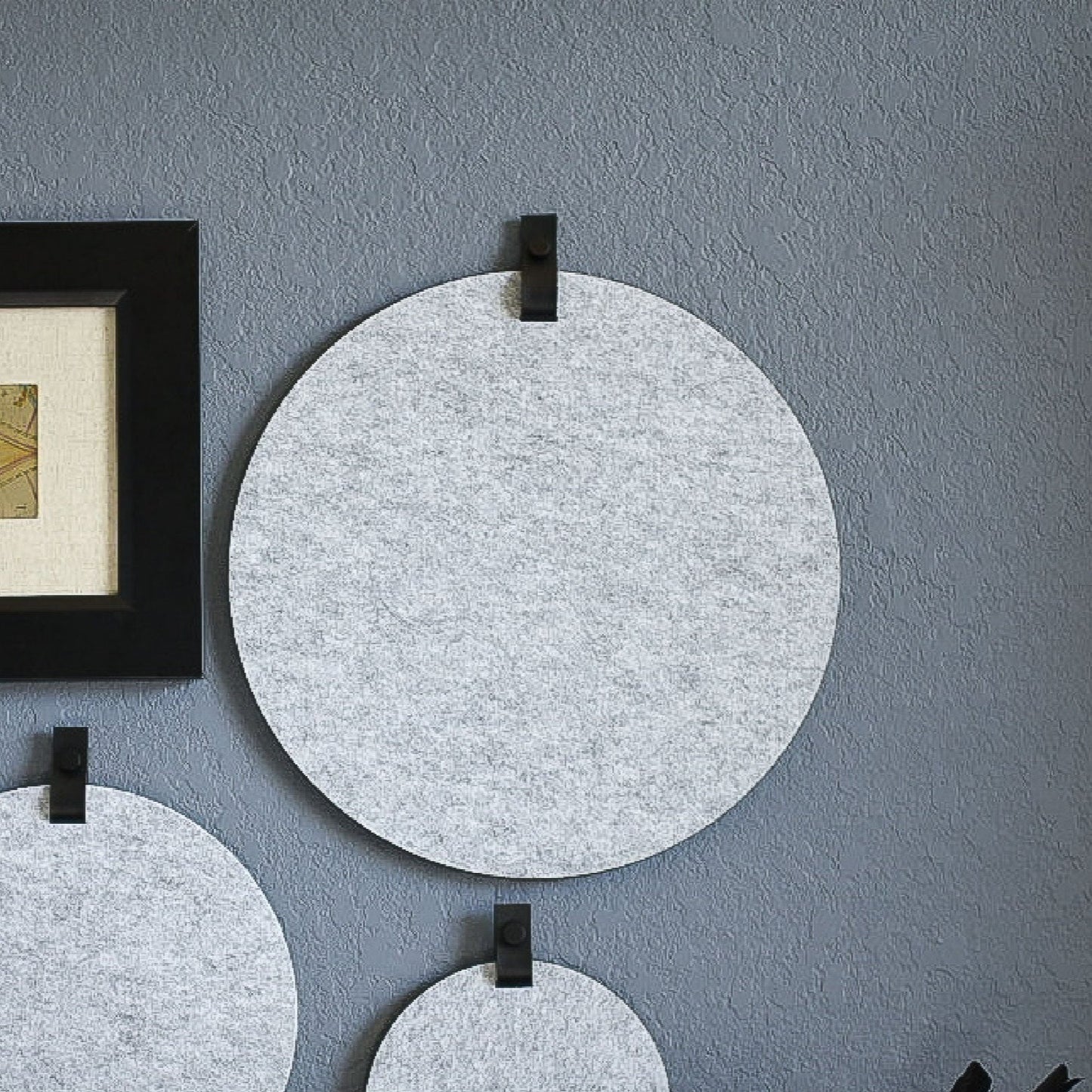 Round Felt Pin Board