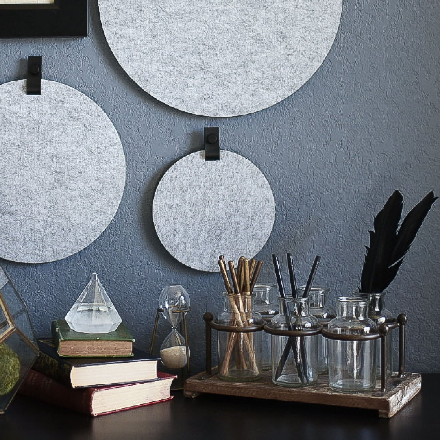 Round Felt Pin Board