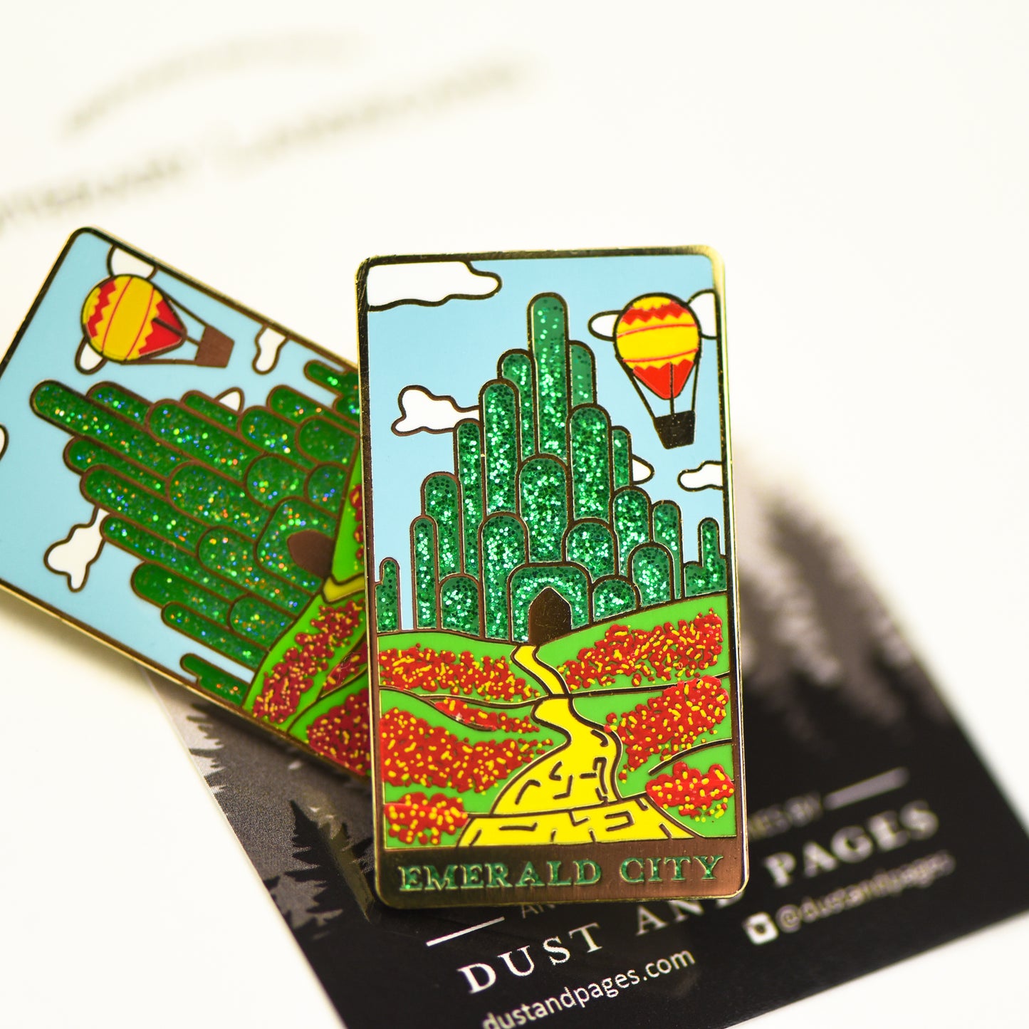 Emerald City pin