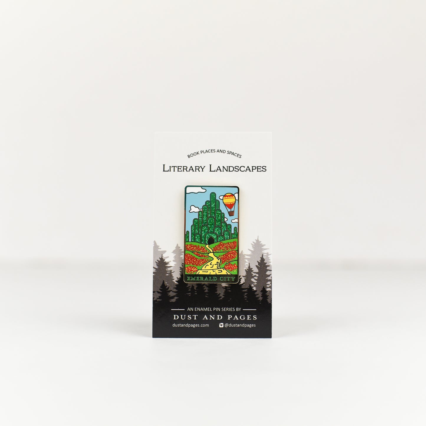 Emerald City pin