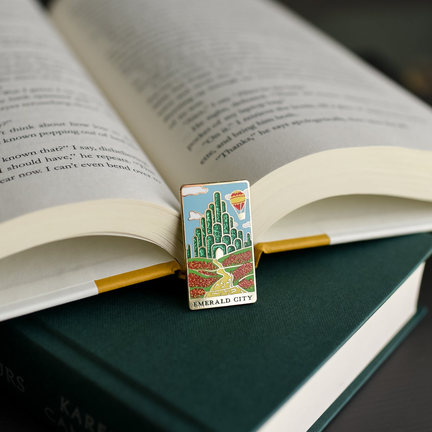 Emerald City pin