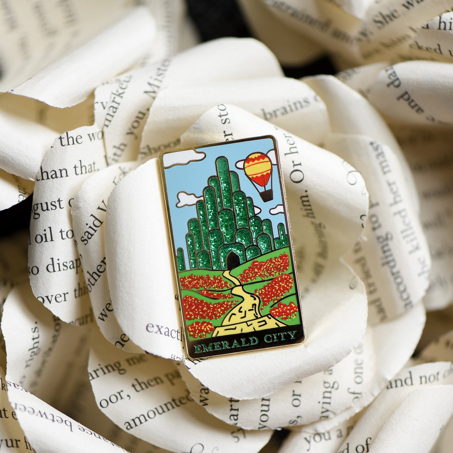 Emerald City pin