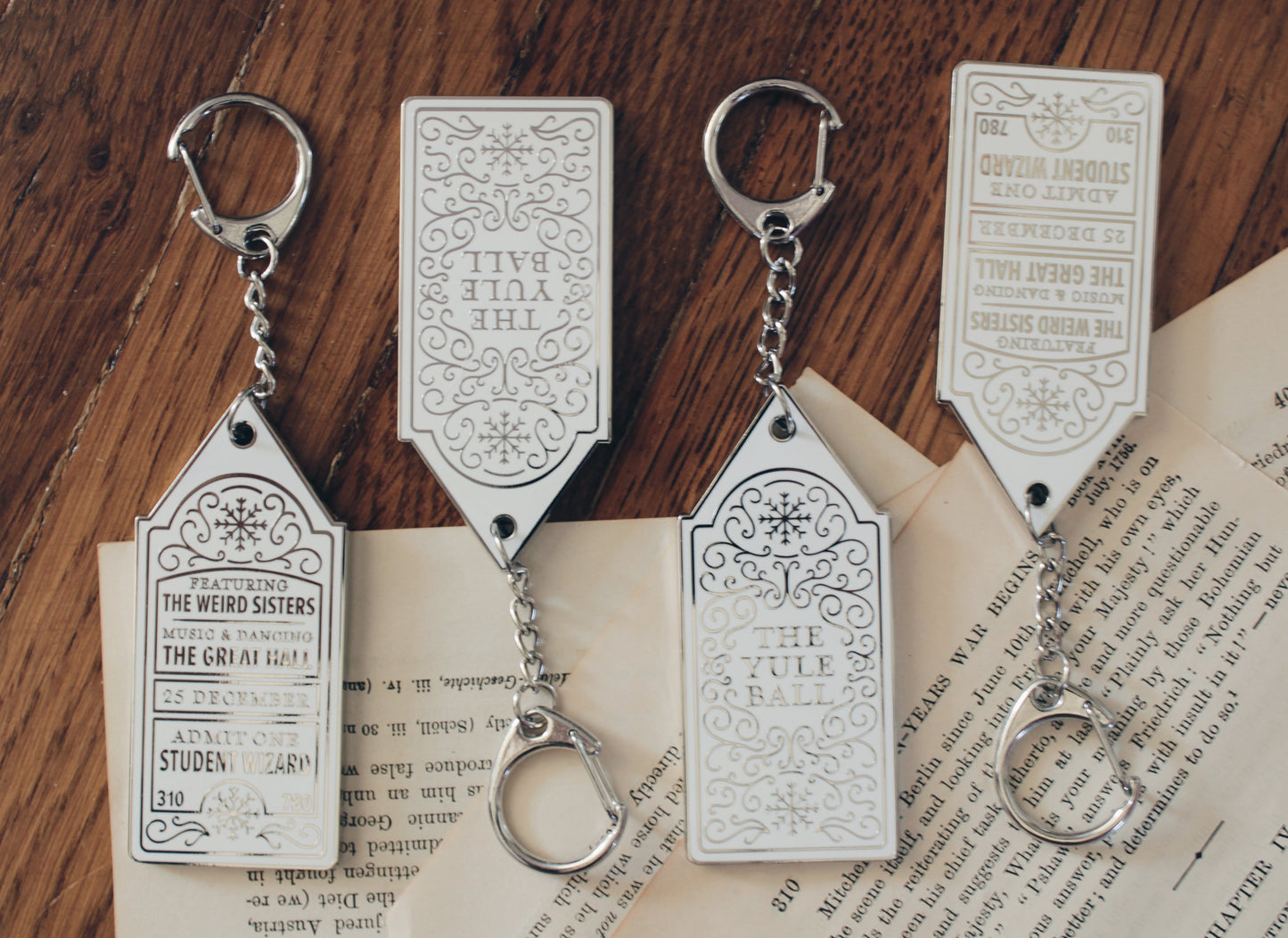 Ticket to the Yule Ball Keychain