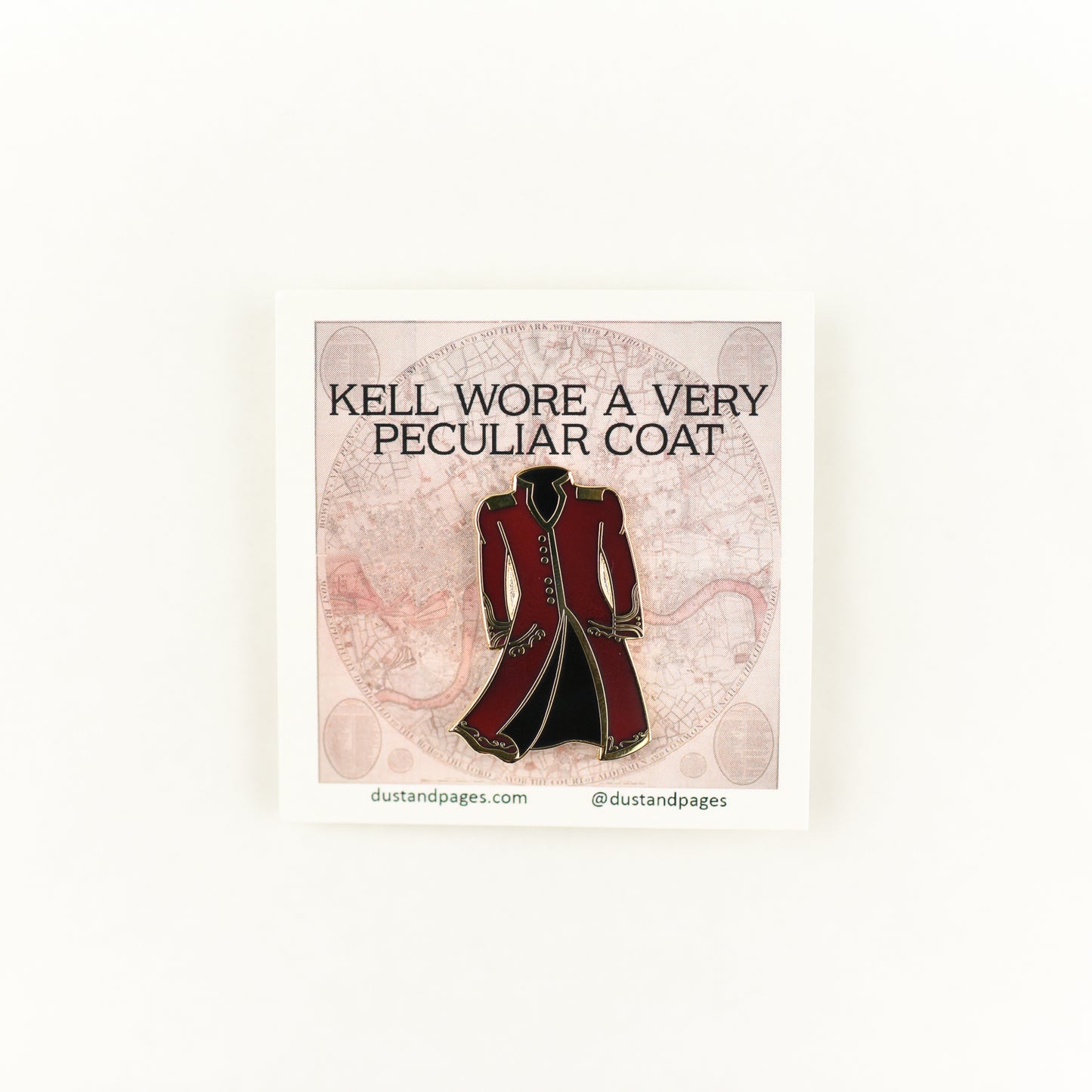 Kell's Peculiar coat pin